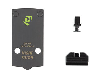 Night Fision Optic Plate + Backup Sight Com