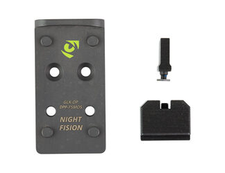 Night Fision Optic Plate + Backup Sight Com