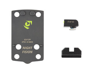 Night Fision Optic Plate + Backup Sight Com
