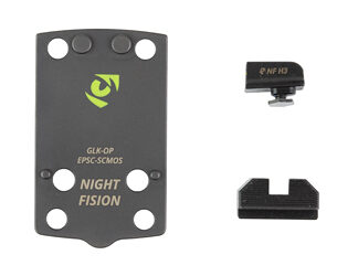 Night Fision Optic Plate + Backup Sight Com