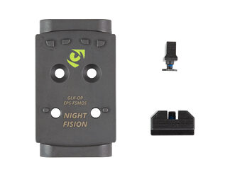 Night Fision Optic Plate + Backup Sight Com