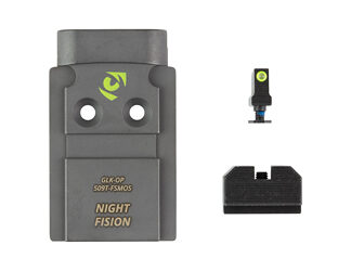 Night Fision Optic Plate + Backup Sight Com