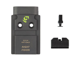 Night Fision Optic Plate + Backup Sight Com