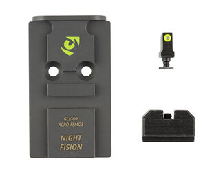 Night Fision Optic Plate + Backup Sight Com