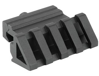 NcSTAR 45 Degree Offset Rail Mount, Black, Picatinny