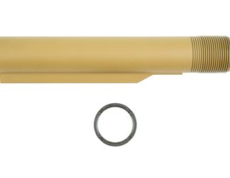 Noveske Mil-Spec Buffer Tube, 6 Position, Cerakote Finish, Tiger Eye, Fits AR-15, Aluminum Construction