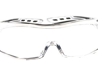 3M/Peltor Glasses, Clear Frame, ANSI Z87.1