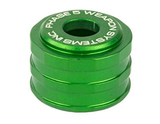 Phase 5 Weapon Systems Low Drag, High Visibility Magazine Follower, Green, Made From Precision Machined 7075-T6 Aluminum, Fits Benelli M2 & M4, Mossberg 930 & 500, Remington 1100, 870 & 11-87, Stoeger M3000, KelTec KSG (Fits Most Factory 12 Gauge Shotguns Magazine Tubes and Extensions Without Spring Follower Retention Dimples)