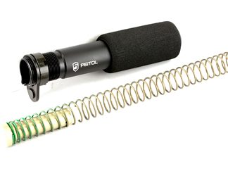 Phase 5 Weapon Systems AR15 Pistol Buffer Tube Complete Assembly, Black Finish