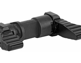 Phase 5 Weapon Systems Ambidextrous 90-Degree Safety Selector, Black Anodized Finish, Levers are Machined from 6061-T6 Billet Aluminum, Central Core is Machined from Carbon Steel