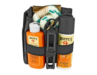Hoppe's Soft Sided Cleaning Kit 12 Gauge Shotgun, Clam Pack