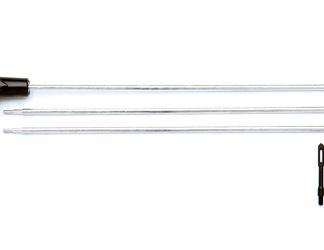 Hoppe's Rod Set, For .22 Caliber Rifle, 3 Piece, Aluminum, Poly Bag