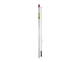 Pro-Shot Products Cleaning Rod, 1 Piece, .17 Caliber, 32.5" Length, #5-40 Threading, Includes Brass Jag, Plastic Tube