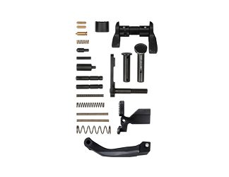 Rise Armament Premium Lower Parts Kit, Fits AR-15, Black