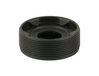 Rugged Suppressors Front Cap, Compatible with Rugged Suppressors, 45 ACP, Matte Finish, Black