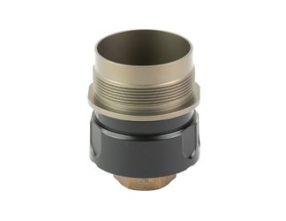 Rugged Suppressors Rugged Universal Mount, R.U.M., Adaptor, 1.375X24, Titanium Construction, Black