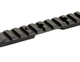 Ruger Picatinny Mount, Fits Ruger Mark III, Mark IV & 22/45 with Pre-Drilled Receivers, Black Finish