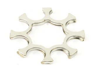 Ruger Moon Clip, 357 Mag, 8 Rounds, Stainless, 3 Pack, Steel, Silver