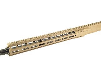 Radian Weapons Complete Upper, 223 Wylde, 16" Barrel, 1:8 Twist, Dead Air KeyMo Flash Hider, Mid Length Gas, 15" MLOK Handguard, Radian Raptor-SD Charging Handle, Radian Enhanced Bolt Carrier Group, Cerakote Finish, Flat Dark Earth, Fits AR-15