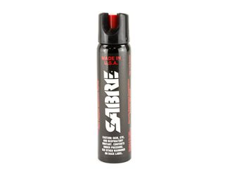 Sabre Pepper Spray, Lock Top, 4.3oz, Red Pepper, CS Tear Gas & UV Dye