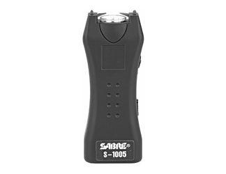 Sabre Stun Gun, Mini, 600,000 Volts, Black