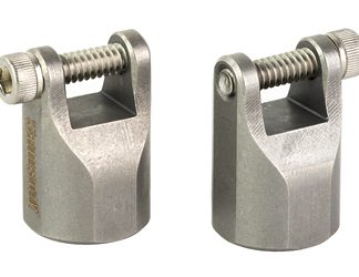 Samson Manufacturing Corp. Swivel Stud QD Adapter, Stainless, 2-Pack