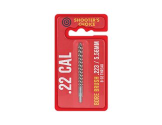 Shooter's Choice Shooters Choice Bore Brush, 3", .22 Cal, 8-32 Threads, Bronze