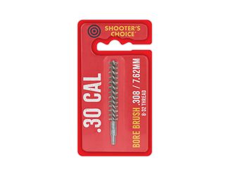 Shooter's Choice Shooters Choice Bore Brush, 3", .30 Cal, 8-32 Threads, Bronze