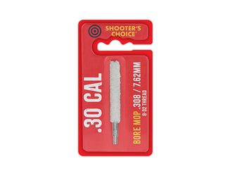 Shooter's Choice Shooters Choice, Mop, 3", For .30 Cal, 8-32 Threads