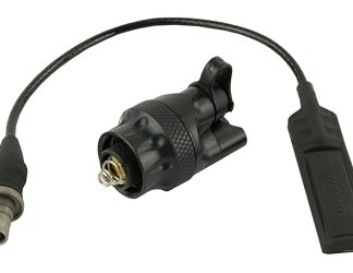 Surefire Part, Scoutlight, Includes A Click On/Off Pushbutton Switch And ST07 Switch Assembly With 7" Plug-In Momentary-On Remote Tape Switch, Black