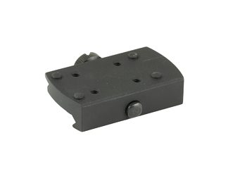 Shield Sights Picatinny to Weaver Mount, Black, Thumb Nut, For SMS/RMS Manufactured by JP Enterprises