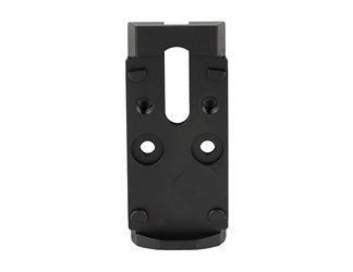 Shield Sights Mounting Plate, Black, Fits Walther PPQ Q4/Q5