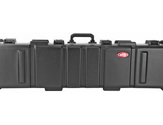SKB Sports Double Rifle Case, HDPE Shell, With Foam, Black, 54"x14.375"x8.75", 19.24 lbs