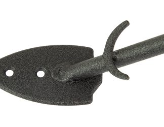 Skull Hooker Flush Wall Mount