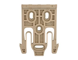 Safariland Model 6004-19 Quick Locking System Holster Fork, Single Kit Only, Flat Dark Earth