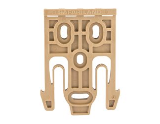 Safariland Model 6004-19 Quick Locking System Holster Fork, Single Kit Only, Coyote Brown Finish