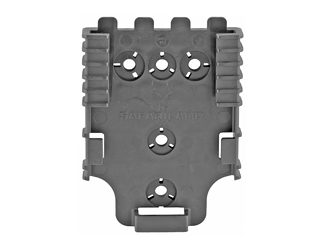 Safariland Model 6004-22 Quick Locking System - Receiver Plate (QLS 22), Single Kit Only, Black Finish