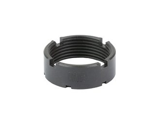 Sons of Liberty Gun Works Castle Nut, Class 3A Threads, Matte Finish, Black