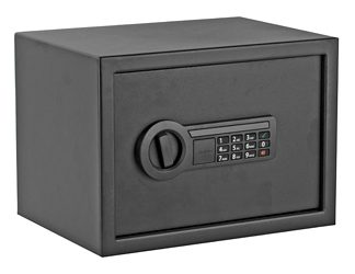 Stack-On Stack-On Personal Safe, Matte Black, Electronic Key Pad