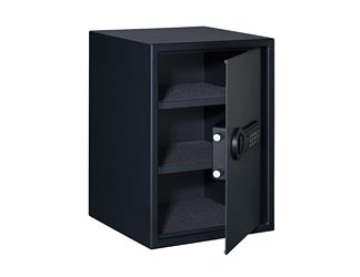 Stack-On Personal Safe, Matte Black, Electronic Key Pad, Extra Large