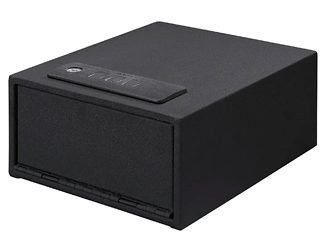 Stack-On Personal Safe, Matte Black, Electronic Key Pad, Medium