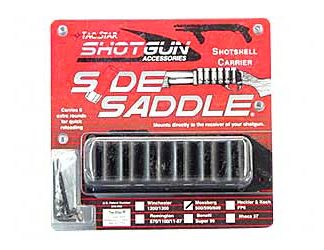 TacStar Side Saddle, Fits 12 Gauge 6 Rounds Mossberg 500/590, Black