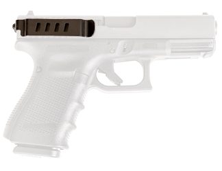 Techna Clip Belt Clip, Fits Glock 17/19/22/23/26/27/31/32/33, Ambidextrous, Black Finish