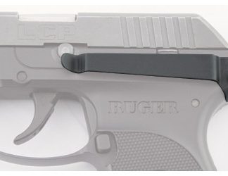 Techna Clip Belt Clip, Fits Ruger LCP, Left Hand, Black Finish