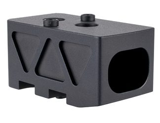 Trijicon Accessory Ring Plate, High Mount, Q-Loc, Fits Trijicon RMRcc, Anodized Finish, Black