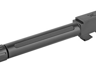 True Precision Barrel, 9MM, Black, Thread Protector, Threaded, Fits Glock 17, DLC