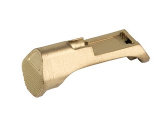 True Precision Extended Magazine Release, Fits All Sig P365, Flat Dark Earth