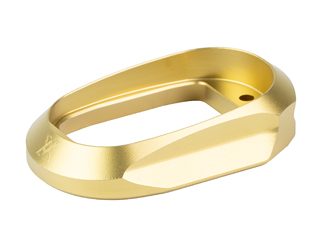 True Precision Magwell, Fits Sig P365 Fuse/XMacro, TiN Finish, Gold