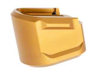Tyrant CNC Magazine Extension, Fits Springfield Echelon, +5 Rounds, Anodized Finish, Gold