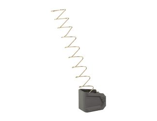 Tyrant CNC +5/4 Mag Extension, Matte Finish, Black, Fits Glock 19/23/26